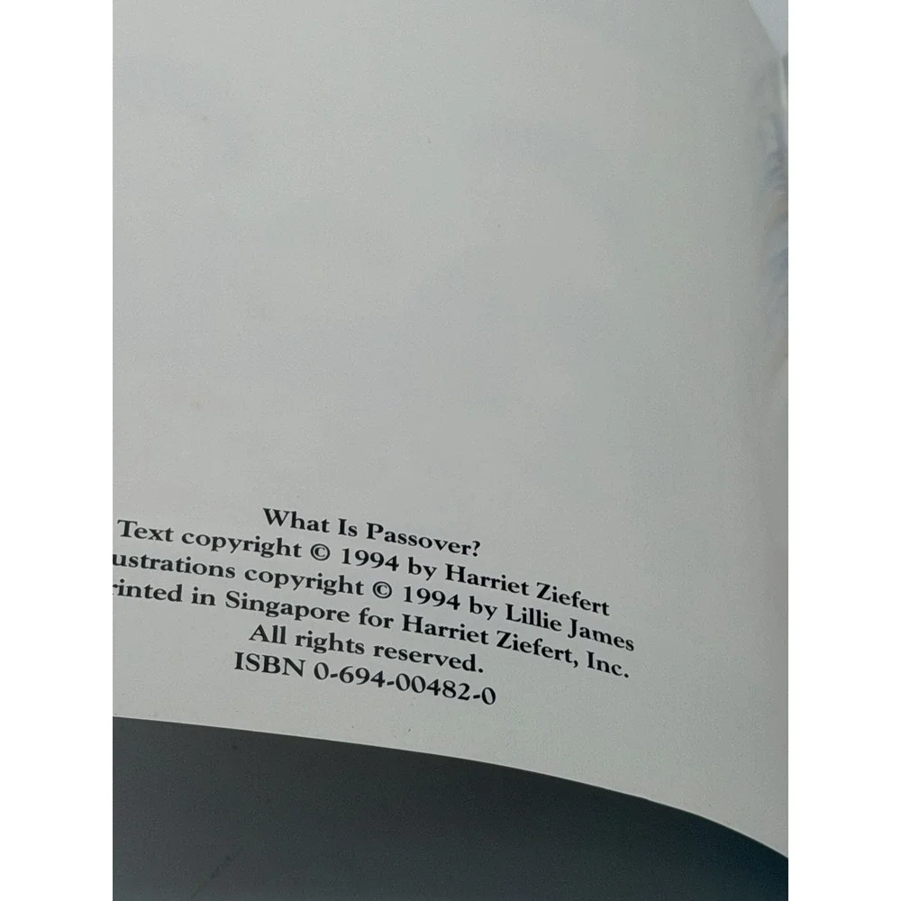 N/A passover book